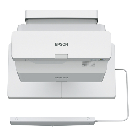 Epson EB-770Fi User manual