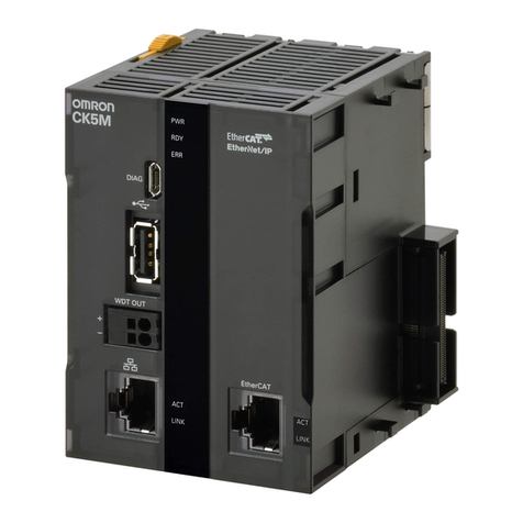 Omron CK5M-CPU1 1 Series User guide Omron CK5M-CPU1 1 Series User guide