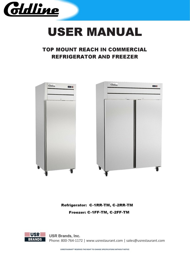 coldline C-1RR-TM user manual