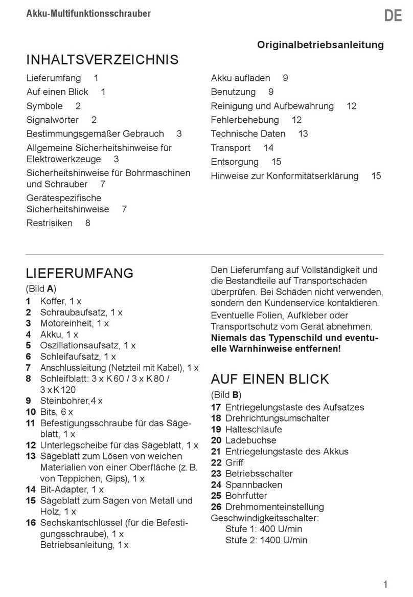 DS Produkte EASYmaxx UMMF-1501-18 manual
