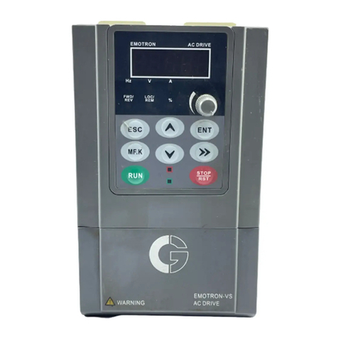 Crompton Emotron VSR Series installation guide