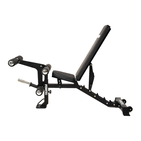 Force USA MYBENCH V2 User manual Force USA MYBENCH V2 User manual