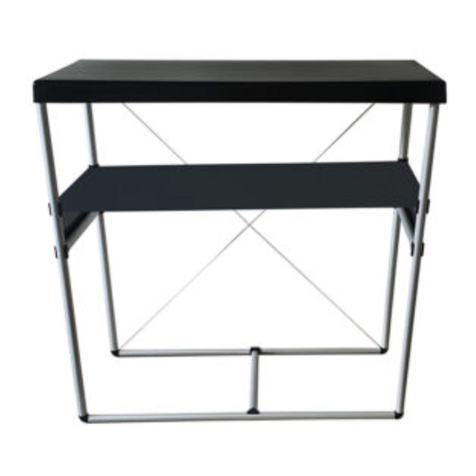 ZIMSTONE SLIMLINE TABLE instruction manual ZIMSTONE SLIMLINE TABLE instruction manual