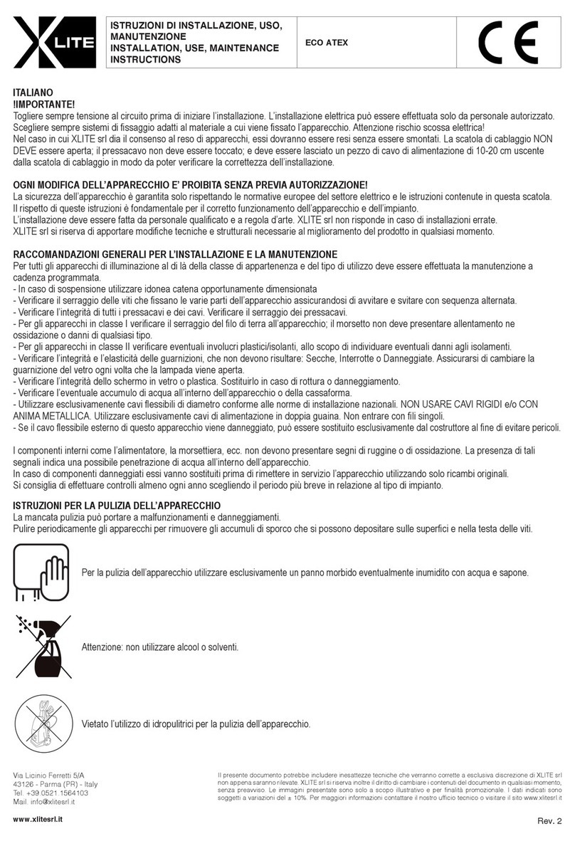 X-lite ECO ATEX instructions