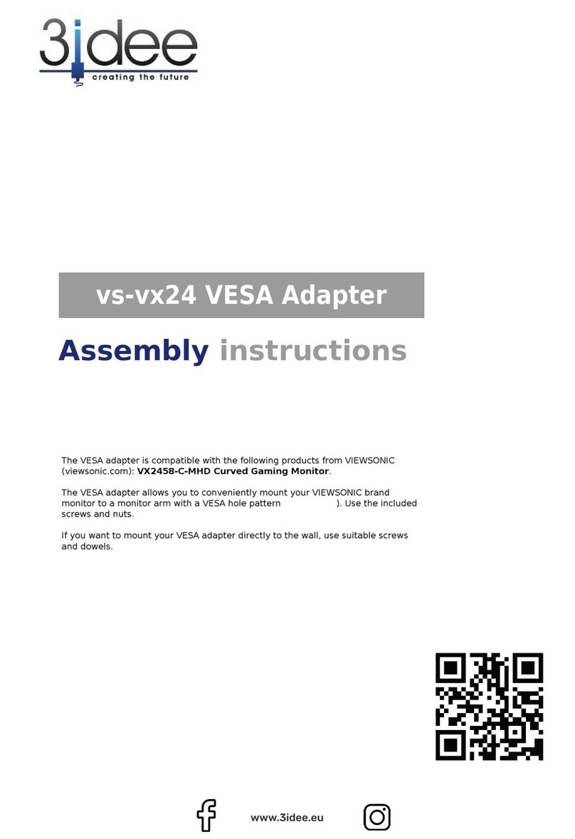 3idee vs-vx24 Assembly instructions