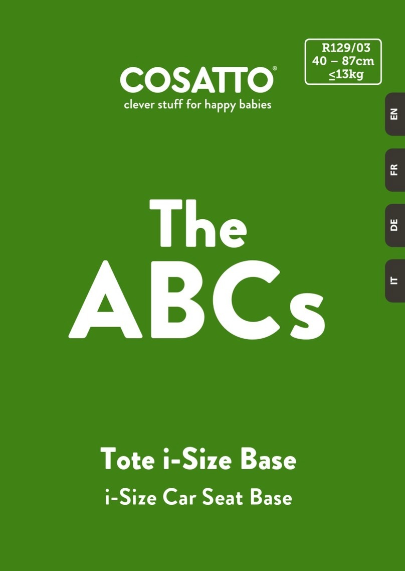 Cosatto The ABS Tote i-Size Base manual