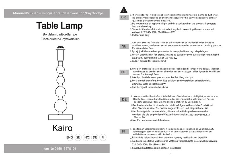 RUSTA Kairo manual