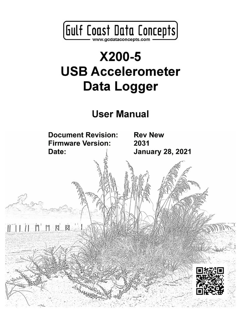 Gulf Coast Data Concepts X200-5 User manual