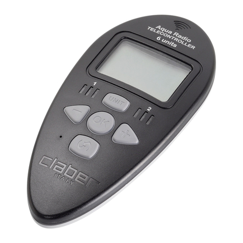 claber Aqua Wireless 8348 User manual