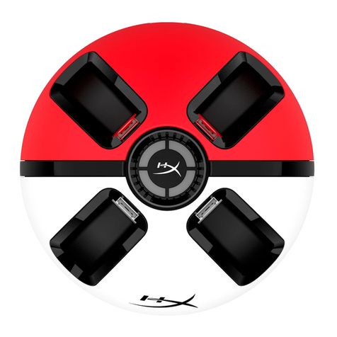 HyperX ChargePlay Quad 2 User manual