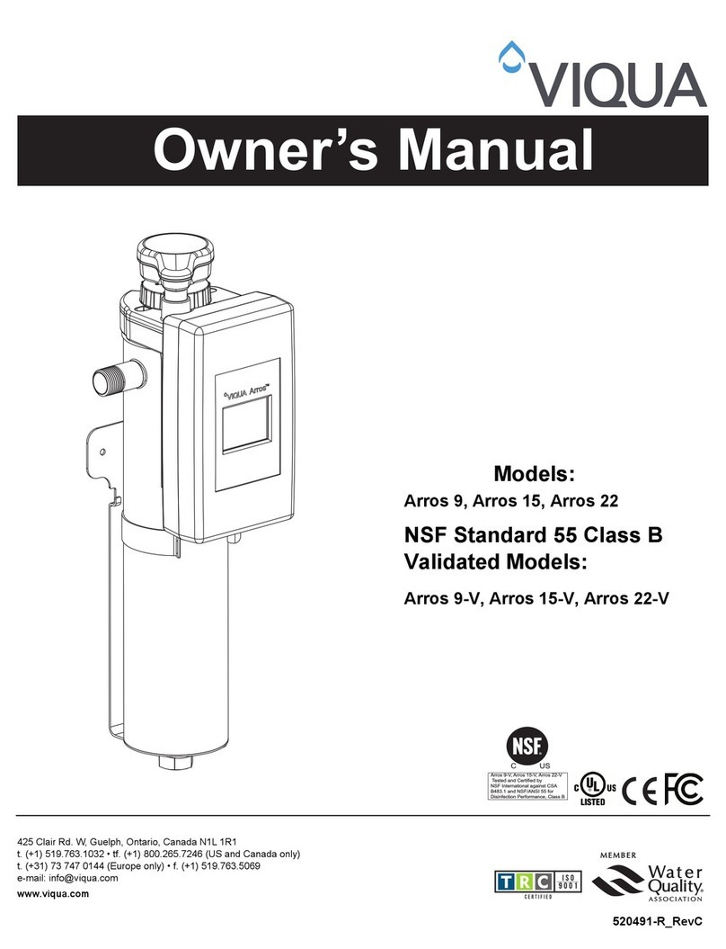 Viqua Arros 9 User manual