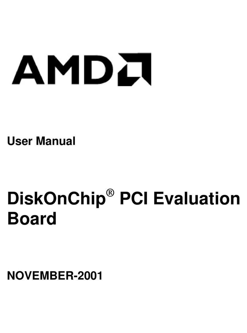 AMD DiskOnChip User manual