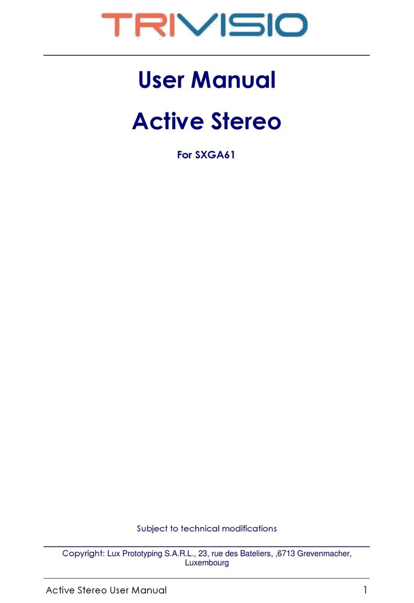 Trivisio SXGA61 user manual