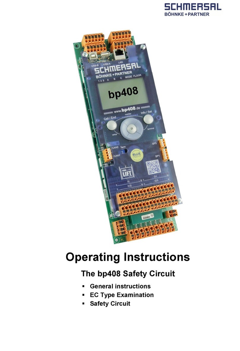schmersal bp408 User manual
