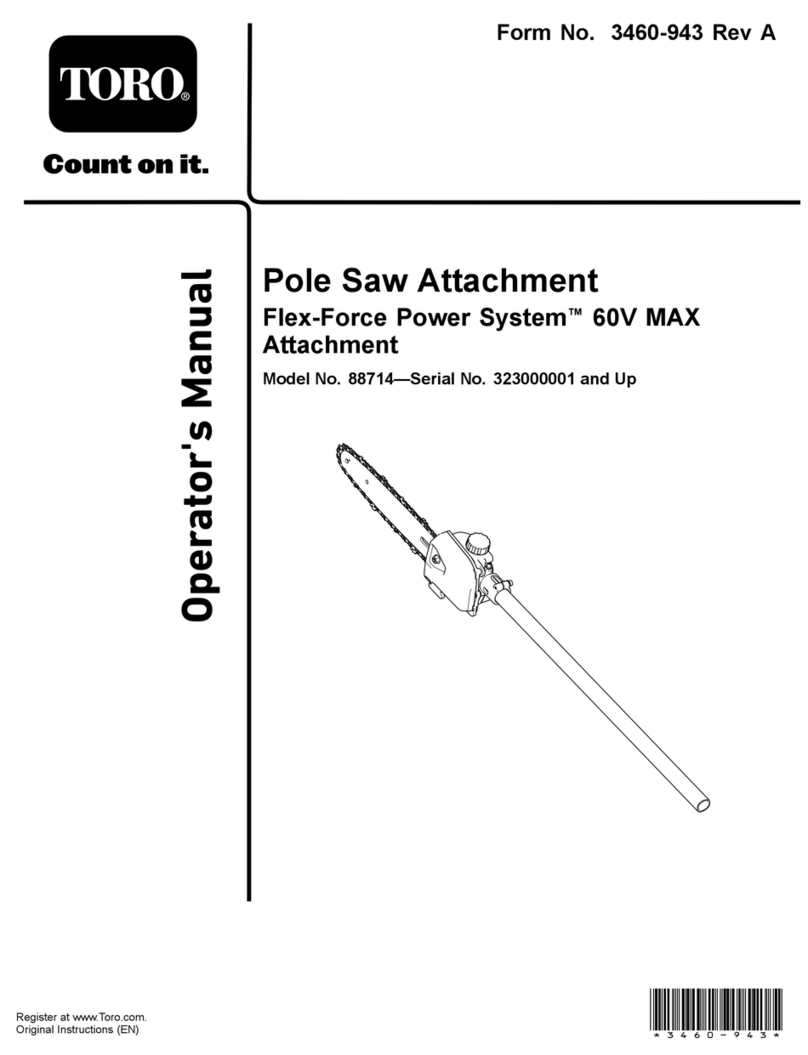 Toro Flex-Force Power System 88714 Operator's manual Toro Flex-Force Power System 88714 Operator's manual