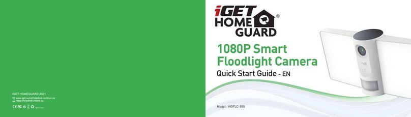 Iget HOME GUARD HGFLC-890 quick start guide