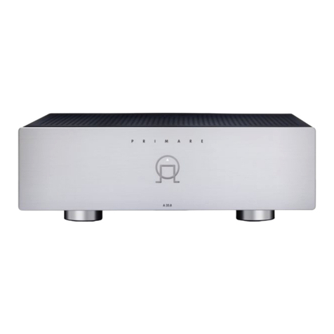 Primare A35.8 User manual