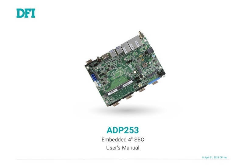DFI ADP253 User manual