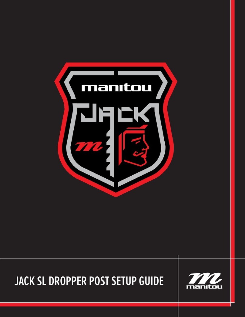 Manitou Jack SL Dropper Seat Post User manual