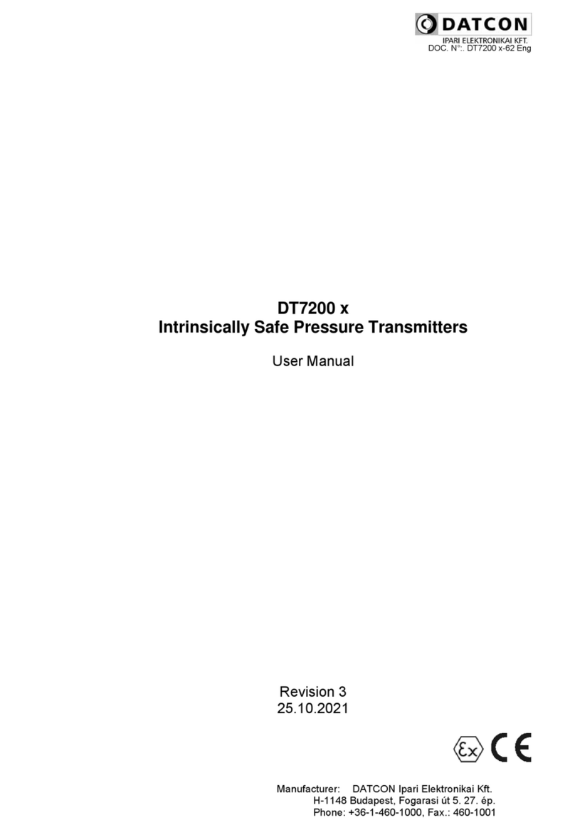 Datcon DT7200 Series User manual