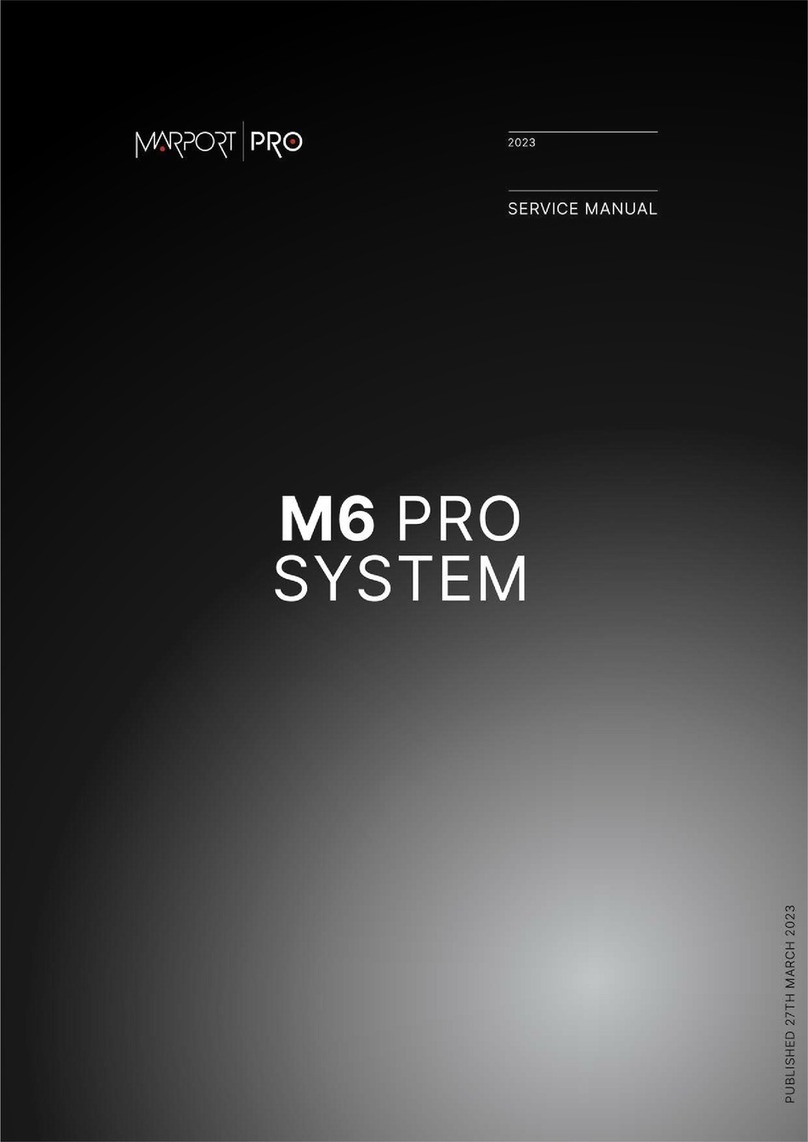 Marport M6 PRO User manual Marport M6 PRO User manual