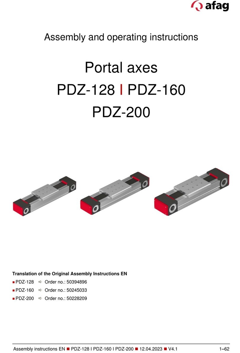 Afag PDZ-128 User manual