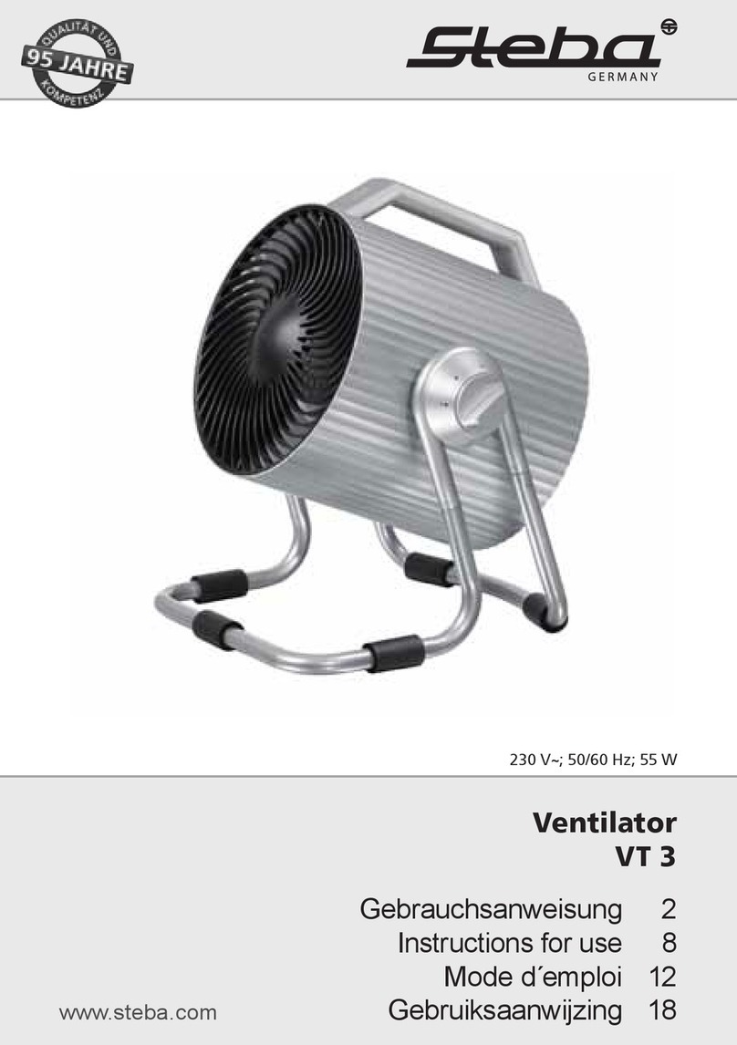 Steba VT 3 Instructions for use