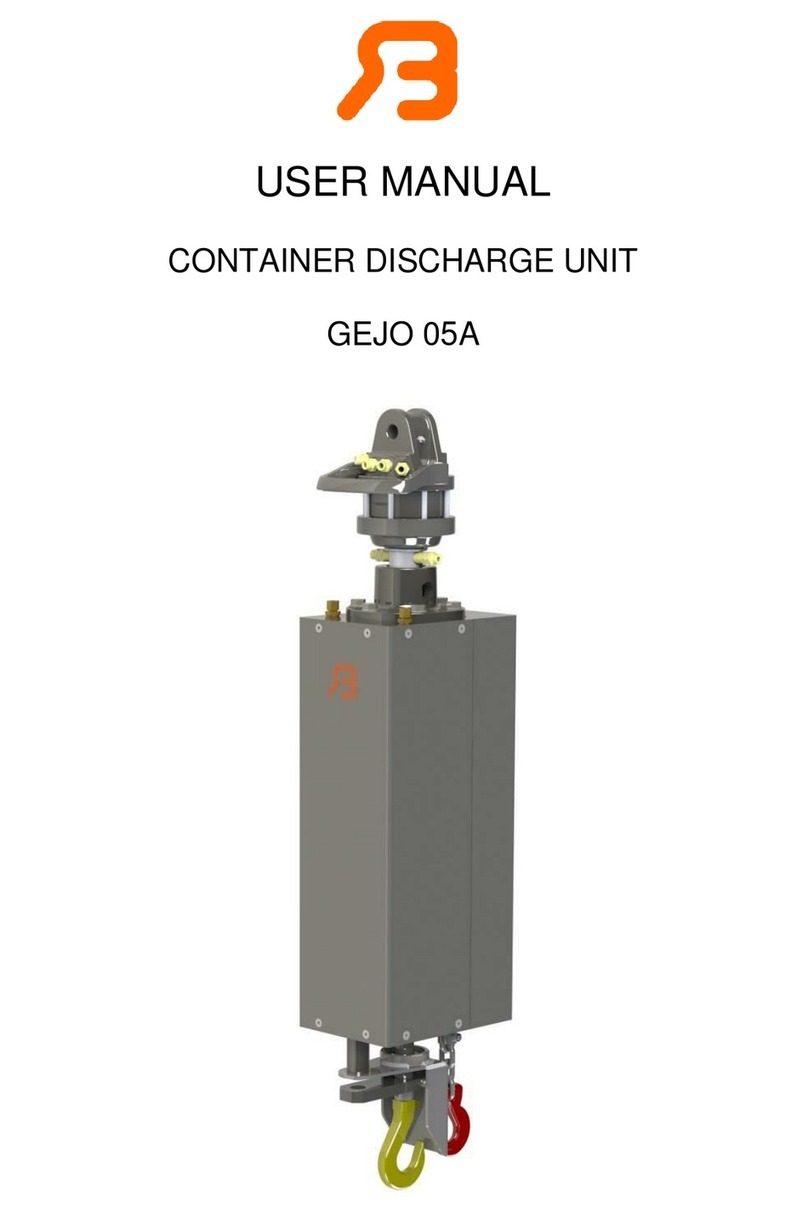 Bakker Hydraulic Products GEJO 05A user manual