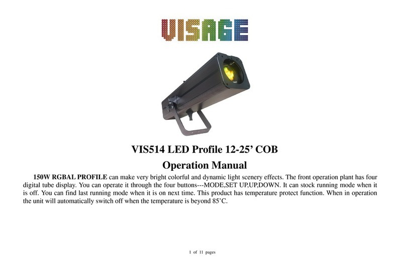 ViSAGE VIS514 Operation manual