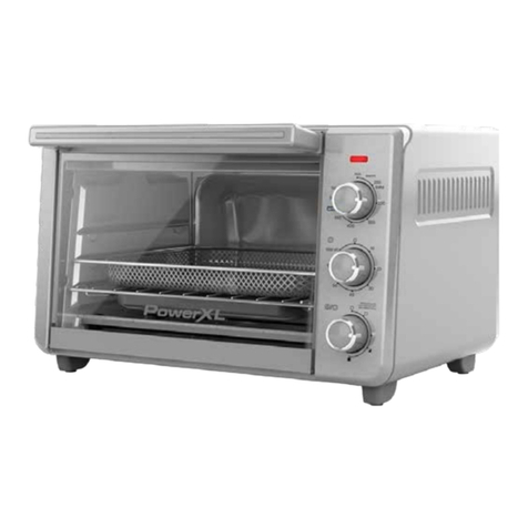 PowerXL CRISP 'N BAKE TO6135-0SP Use & care manual