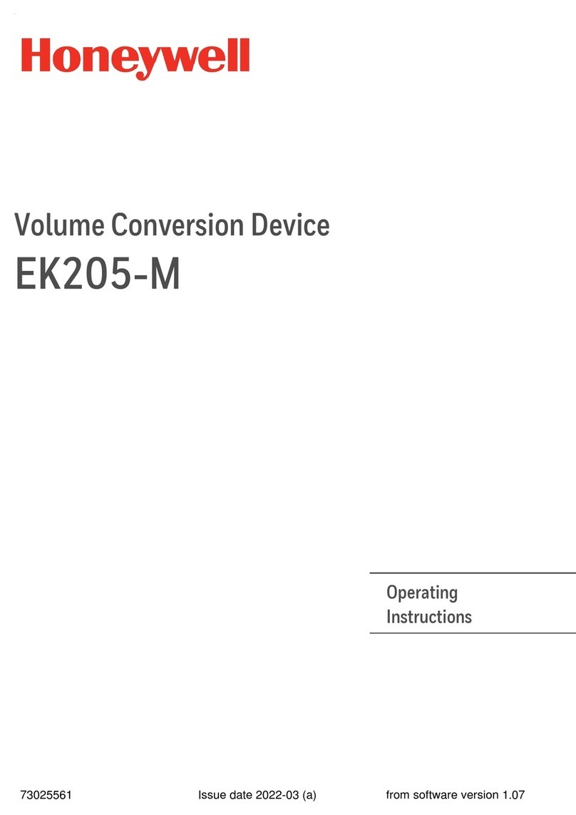Honeywell EK205-M User manual