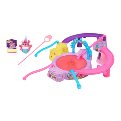 Hasbro Tiger Electronics FurReal Friends Dizzy Dancers Spin'n Glow... User manual Hasbro Tiger Electronics FurReal Friends Dizzy Dancers Spin'n Glow... User manual