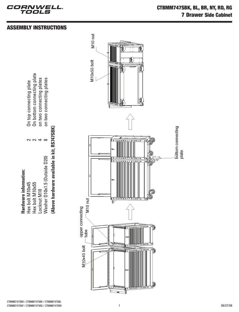 Cornwell Tools CTBMM747SBK User manual