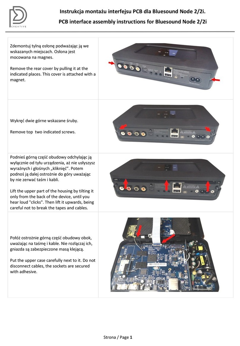 Bluesound Node 2 Assembly instructions
