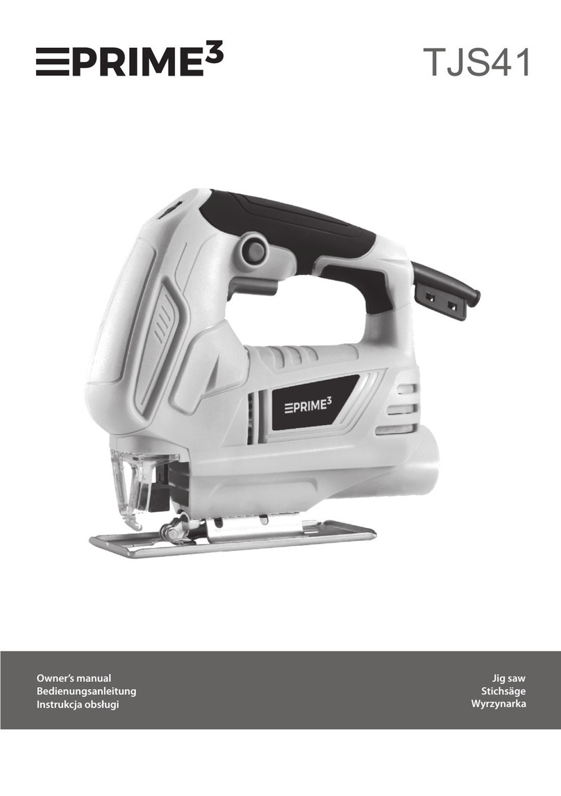 prime3 TJS41 owner's manual