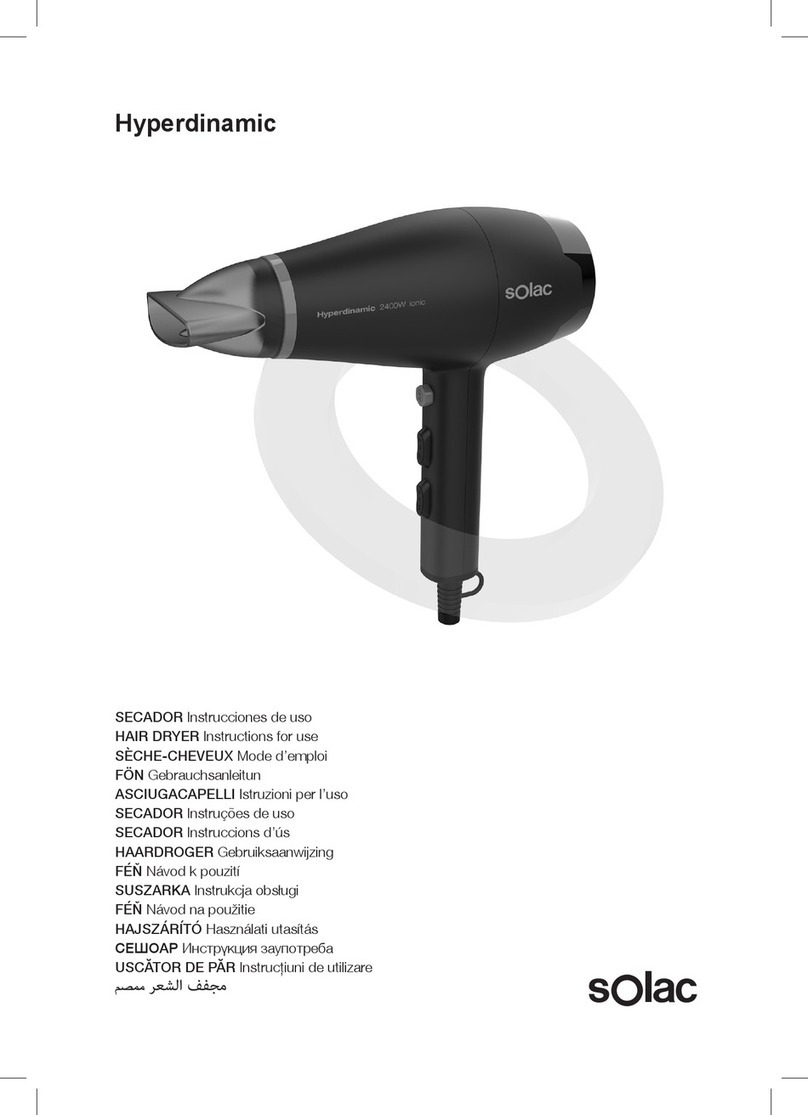 SOLAC Hyperdinamic User manual