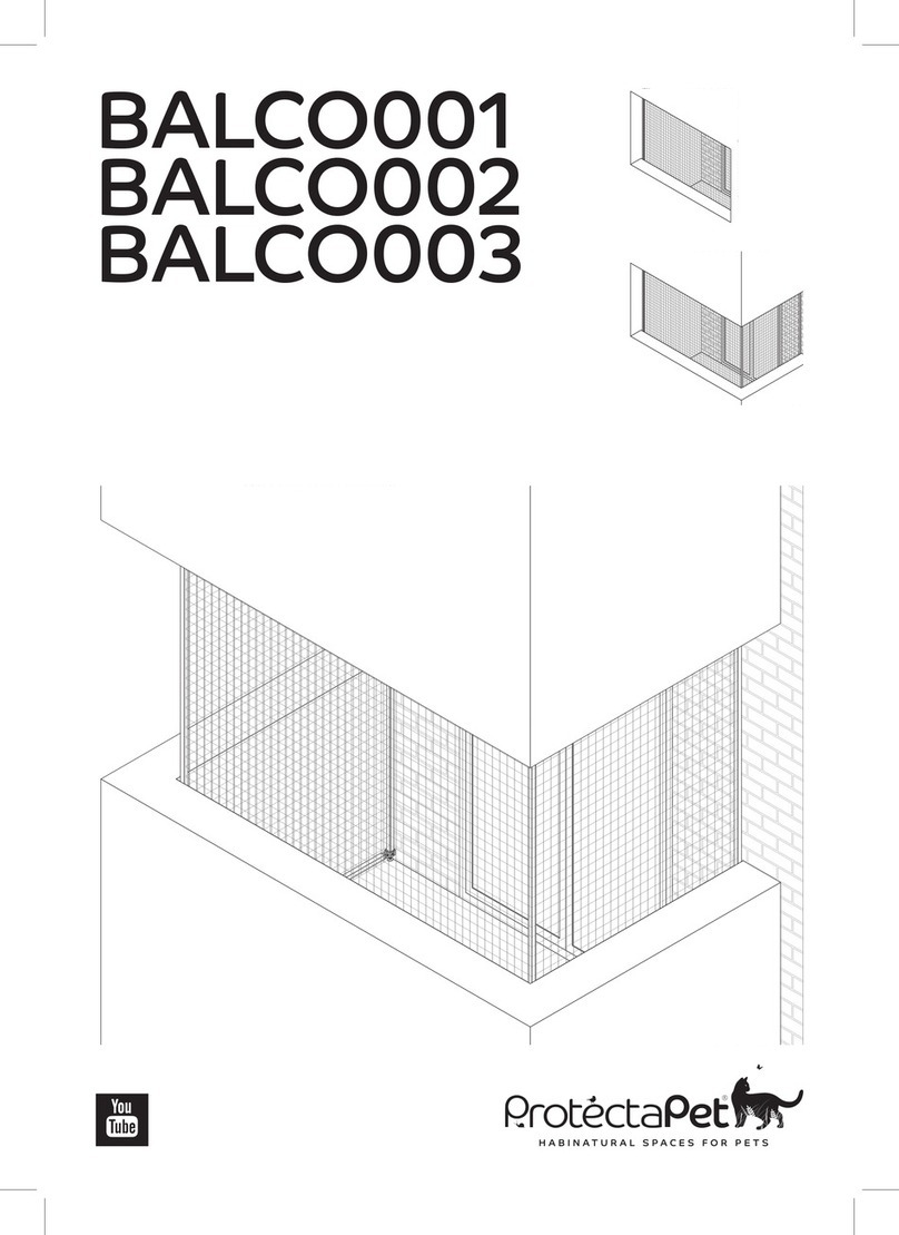 ProtectaPet BALCO001 instructions