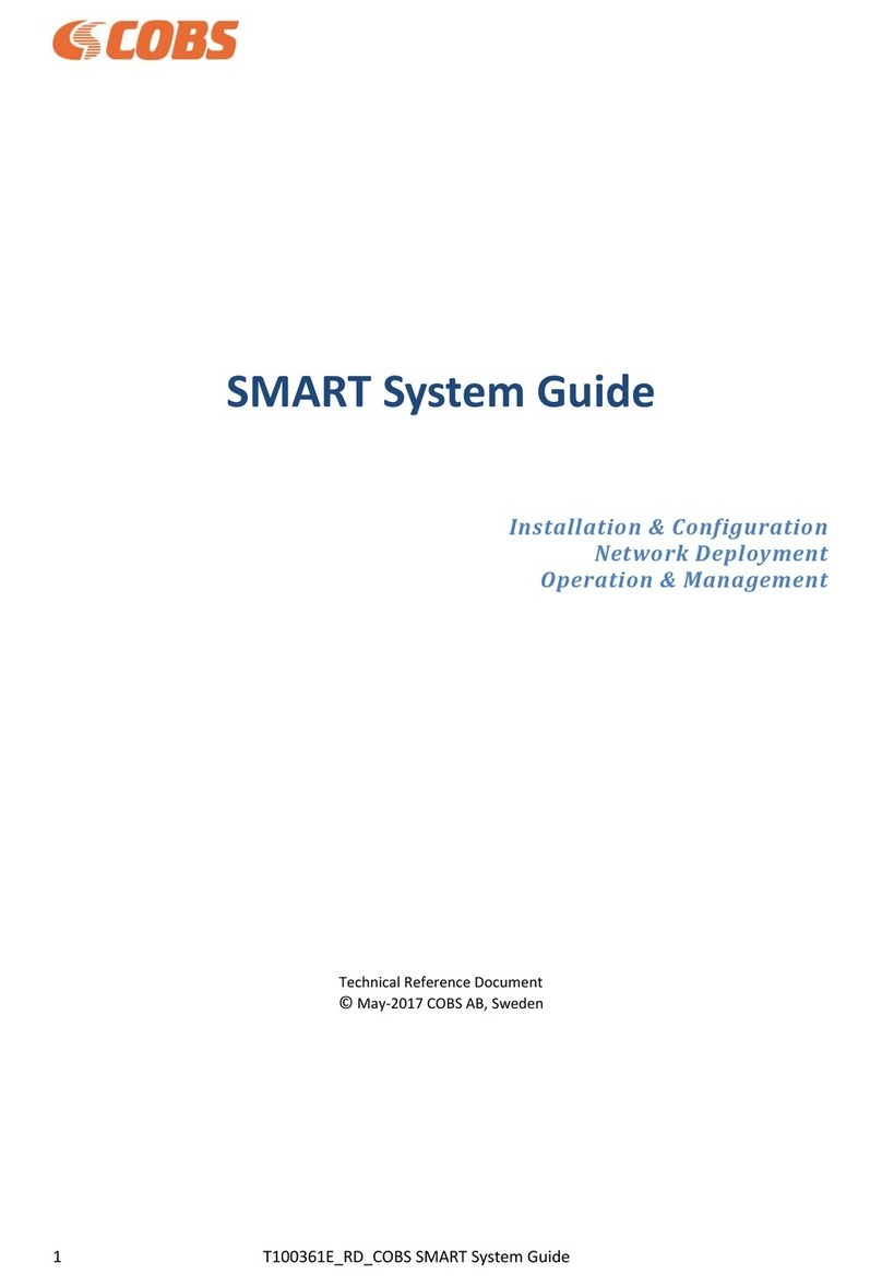 COBS SMART User manual