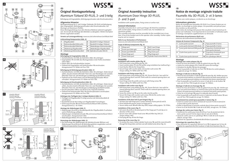 WSS 3D-PLUS Original assembly instructions