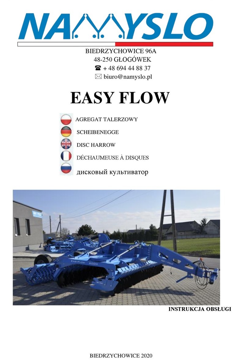 NAMYSLO EASY FLOW User manual