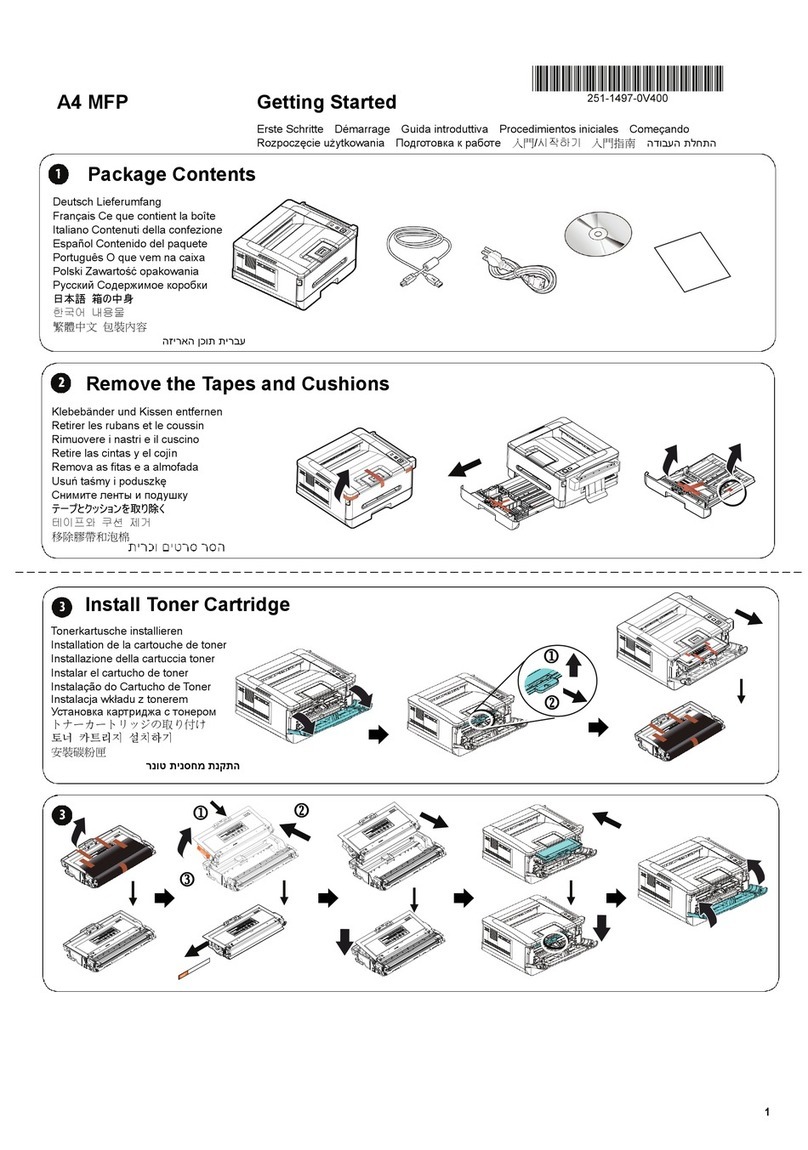 Avision A4 MFP User manual