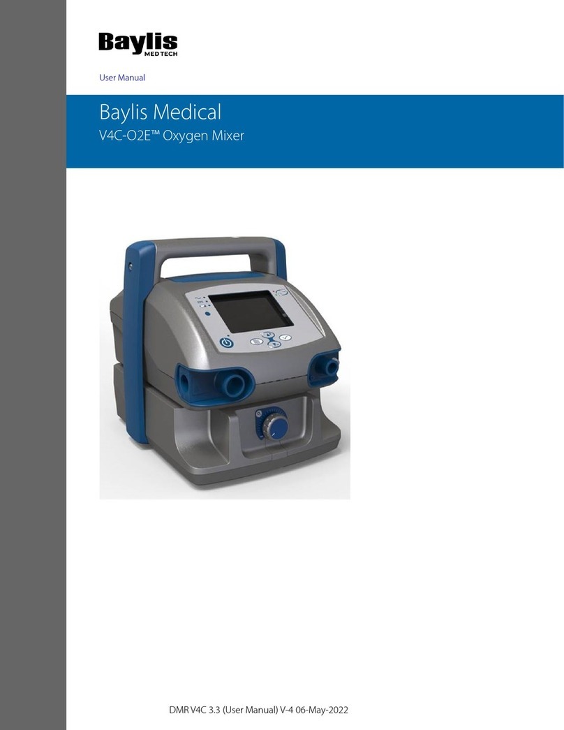 Baylis V4C-O2E User manual