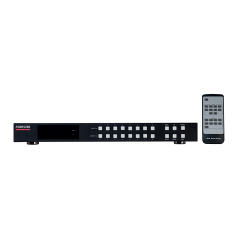 FONESTAR FO-22MX88 instruction manual
