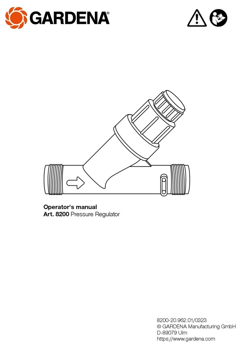 Gardena 8200 User manual