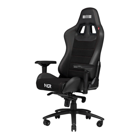 Next Level Racing PRO GAMING CHAIR instruction manual Next Level Racing PRO GAMING CHAIR instruction manual