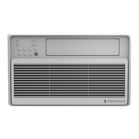 Friedrich Chill Premier Inverter Series User manual Friedrich Chill Premier Inverter Series User manual