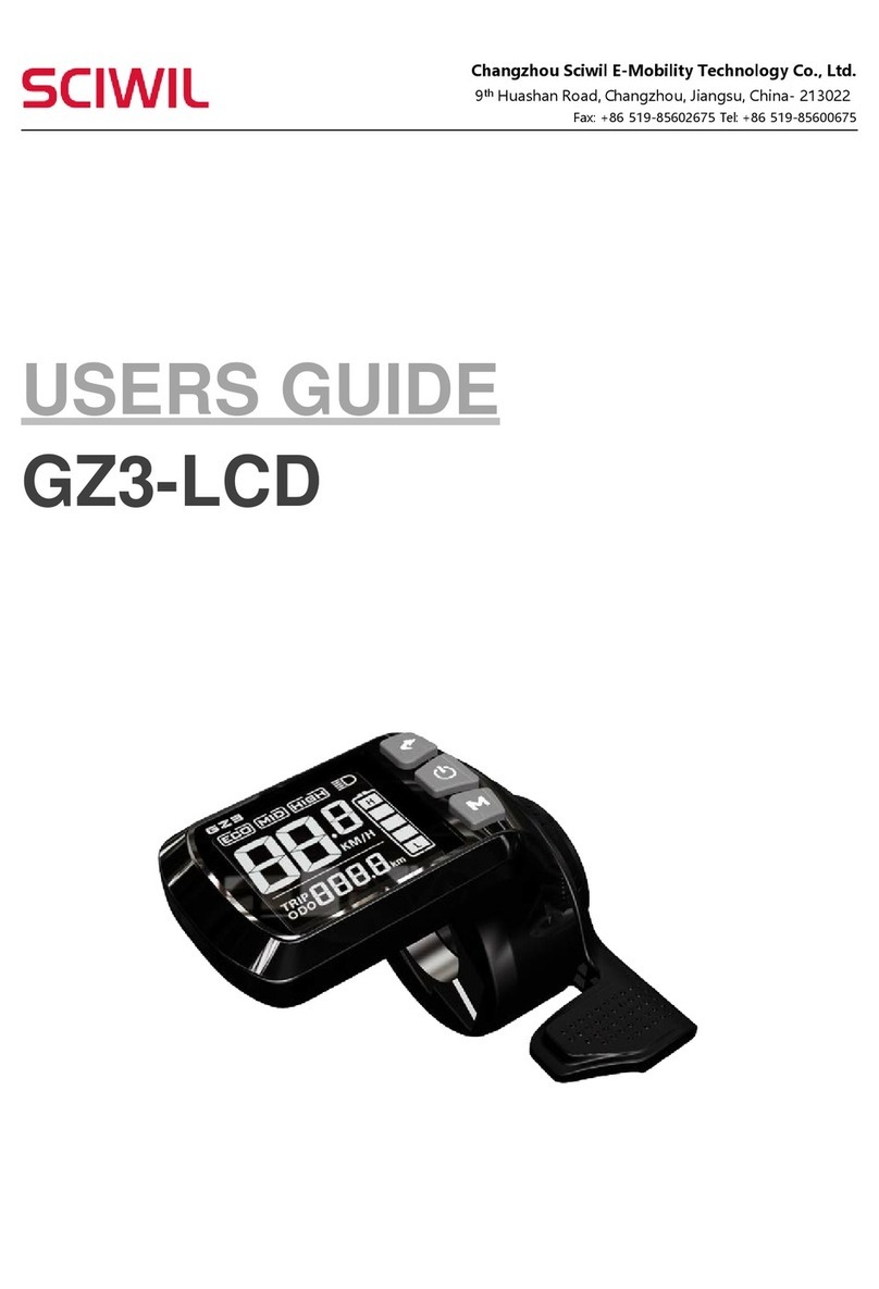 SCIWIL GZ3-LCD User manual