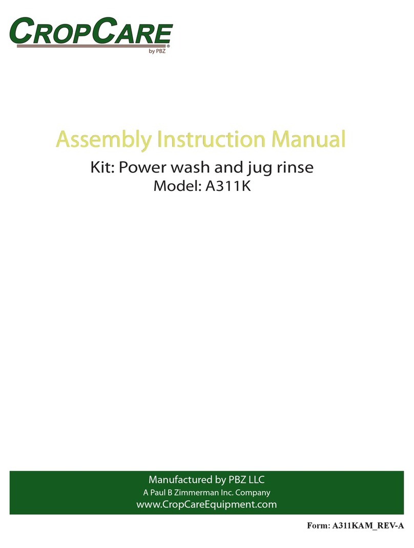 PBZ CropCare A311K Assembly & instruction manual PBZ CropCare A311K Assembly & instruction manual
