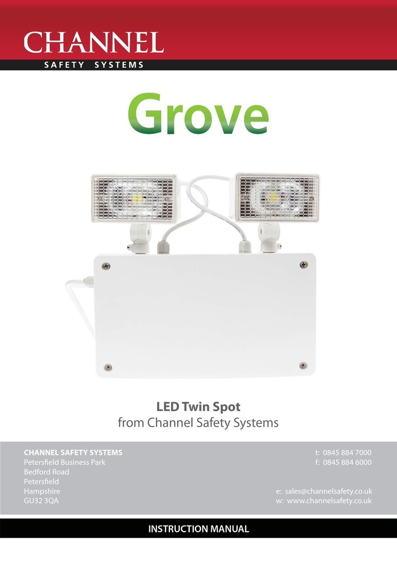 Channel Safety Systems Grove instruction manual