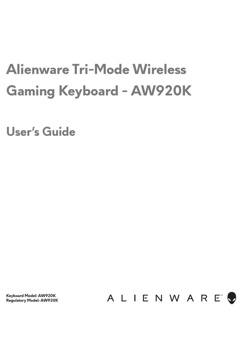 Alienware AW920K user guide